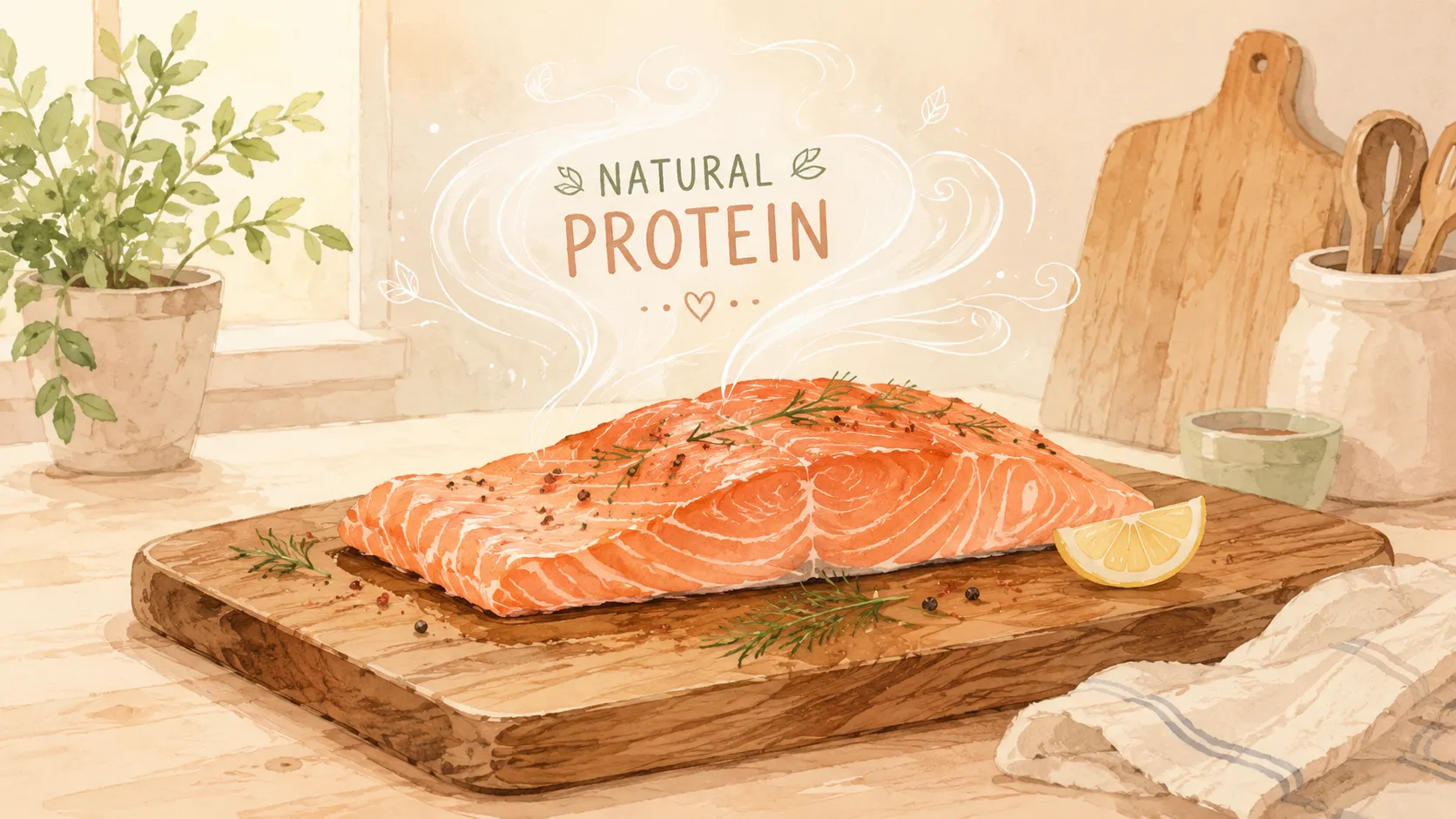 What Is the White Stuff on Salmon